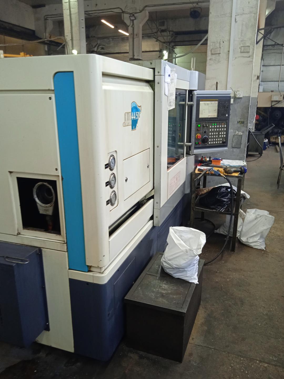 Токарный станок наклонной станиной с чпу, KTL44x500, 2019 г.в.