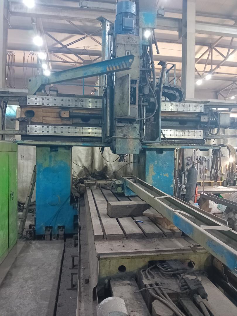 Станок продольно-фрезерный двухстоечный, 6М610Ф11, 1986г.в,