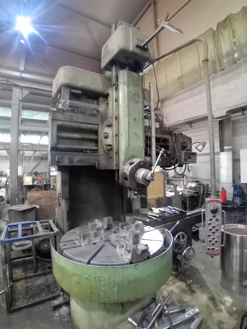 1531М станок токарно-карусельный одностоечный универсальный 1965 г.в.