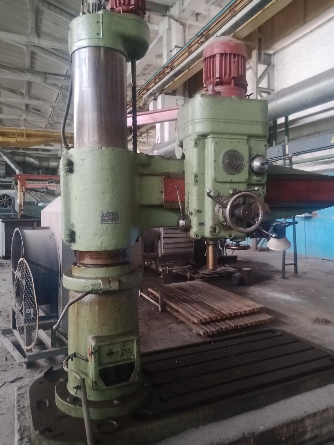 Радиально-сверлильный станок 2А55 инв.№ 11462