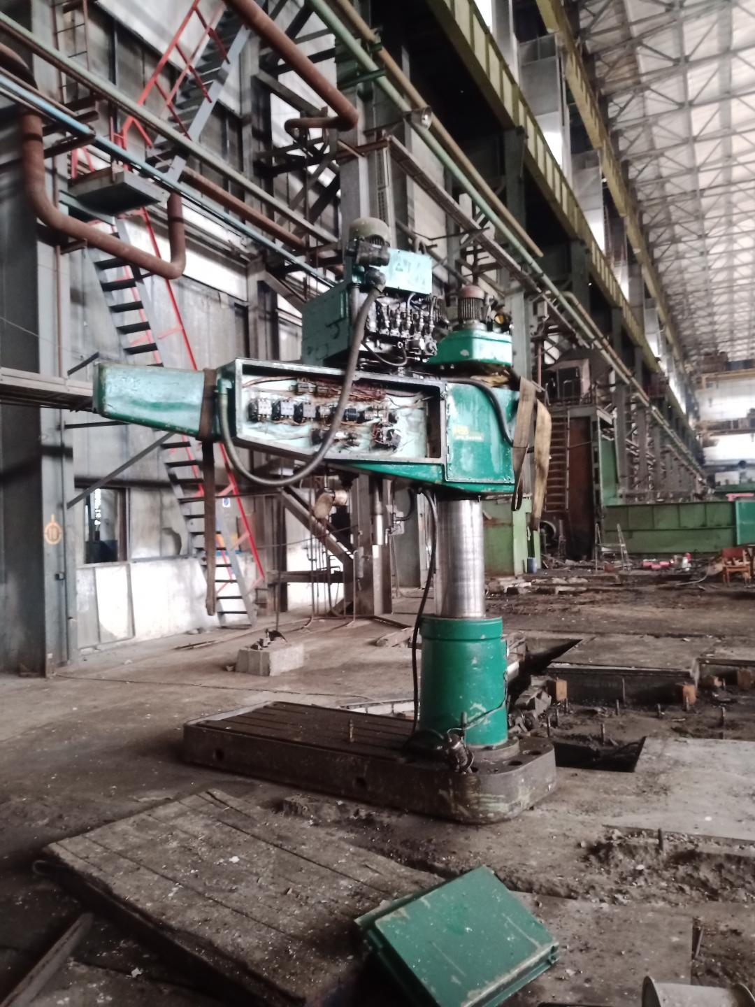 Радиально-сверлильный станок 2м55 инв.№ 11438