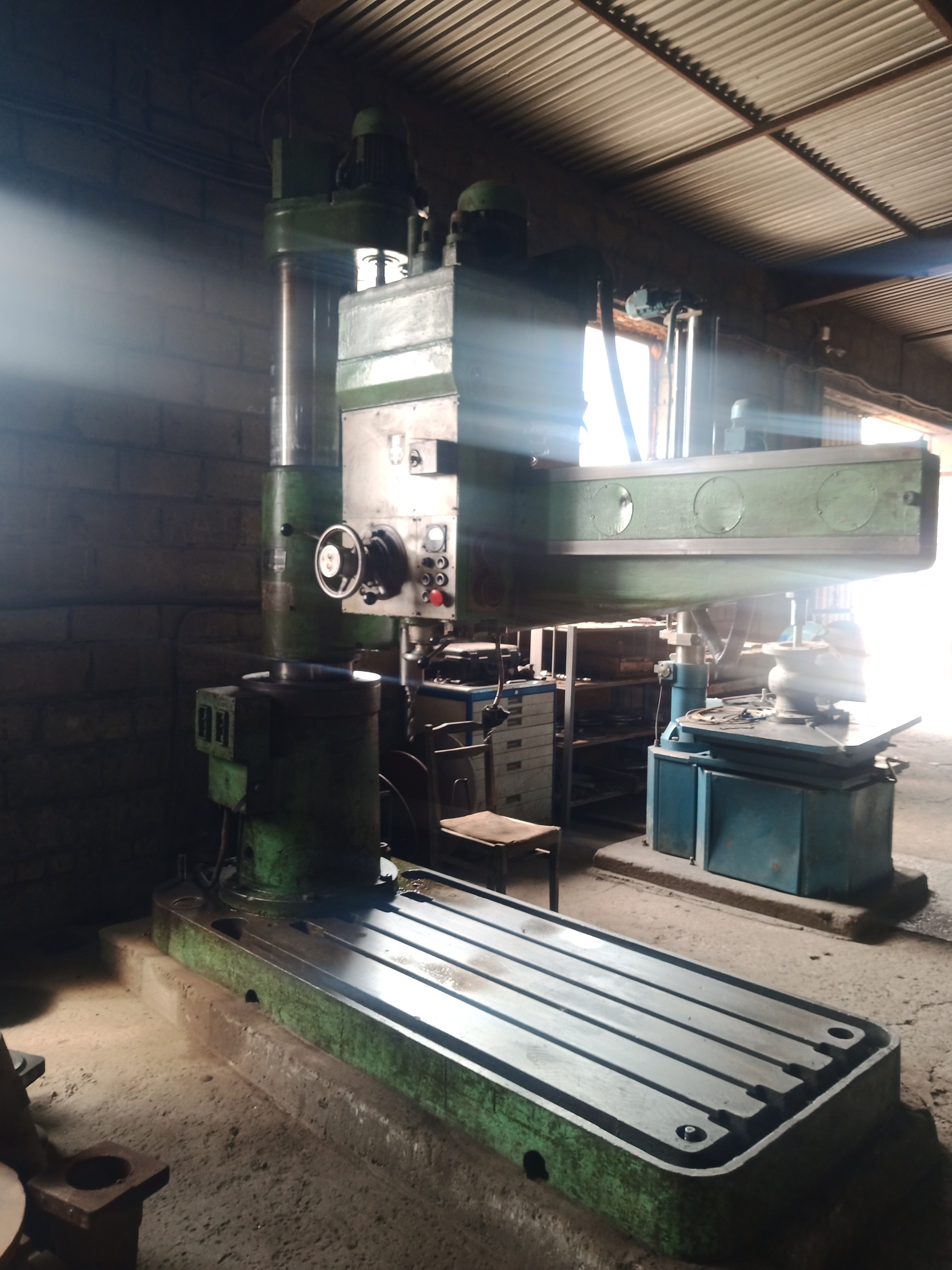 Радиально-сверлильный станок 2М55, 1976 г.в.