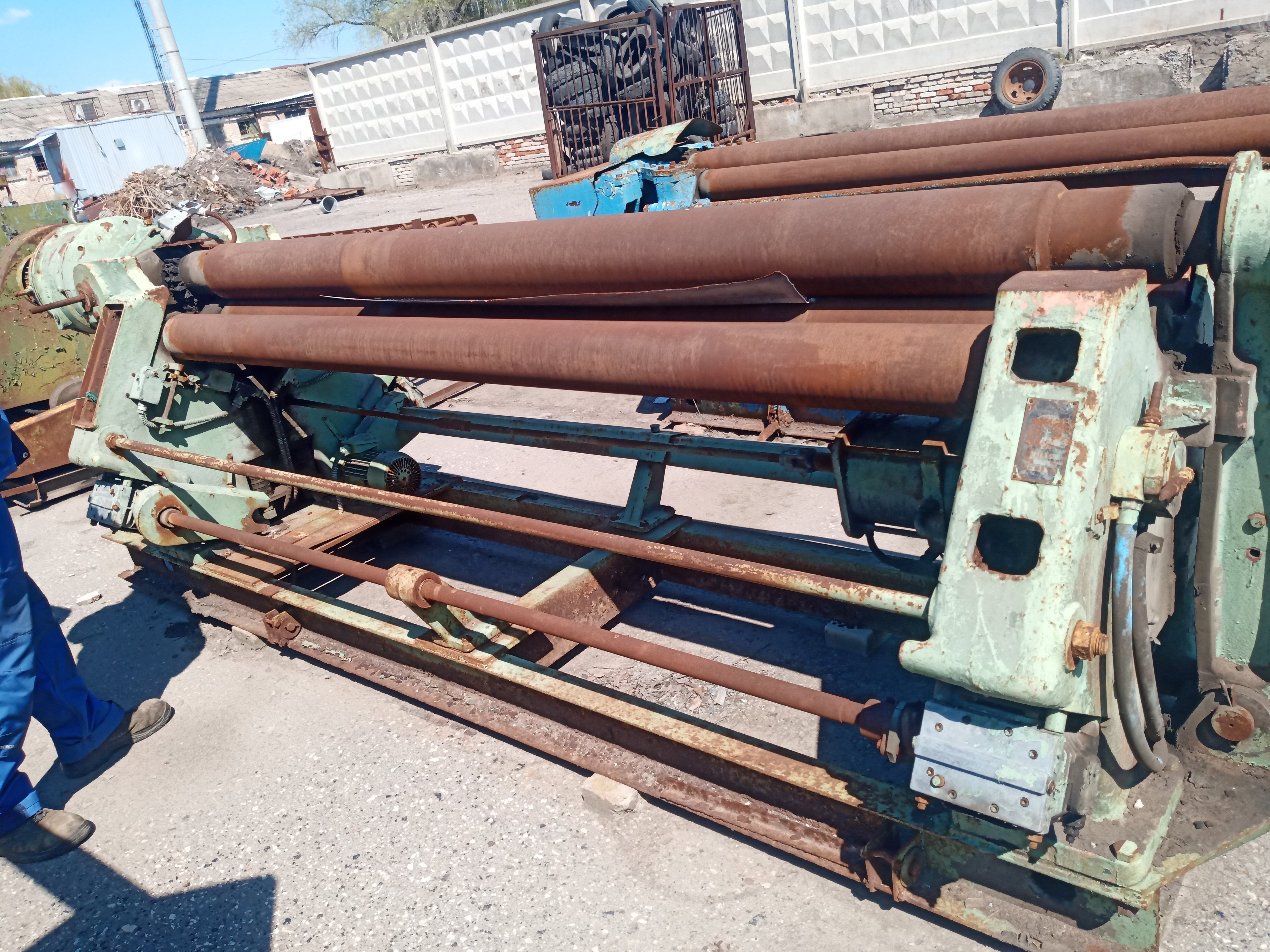 Вальцы четырёхвалковые СТД14