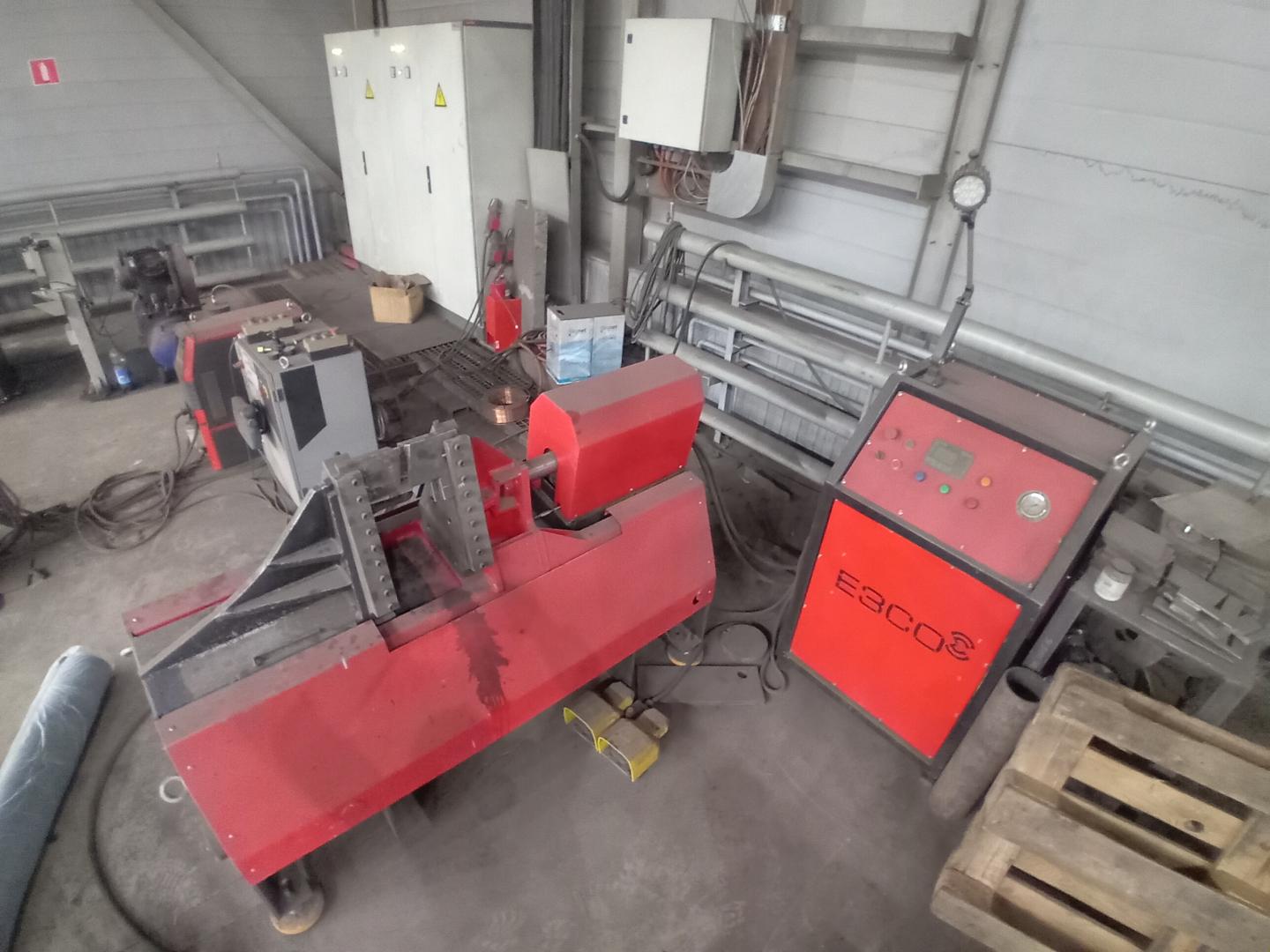 Станок для изготовления витков шнека ГП-20Т