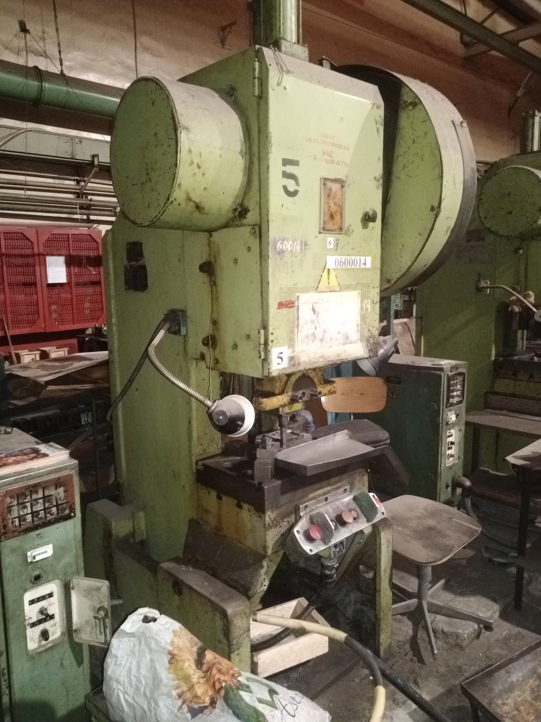 КД2124К Пресс однокривошипный