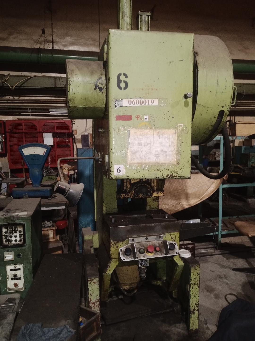 КД2126К Пресс однокривошипный