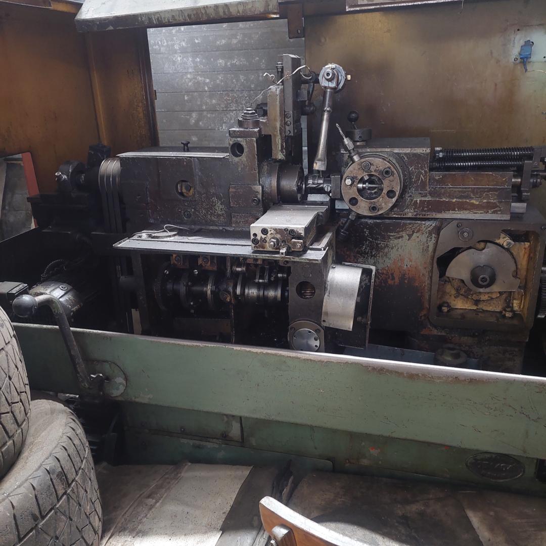 Токарный револьверный автомат одношпиндельный прутковый 1В116