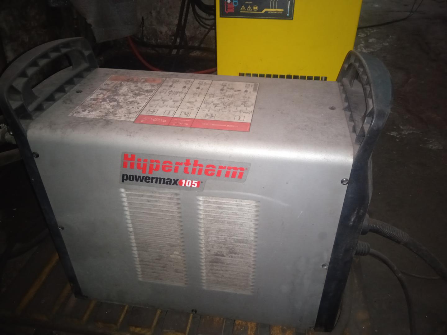 Установка плазменной резки с источником Hypertherm Powermax.